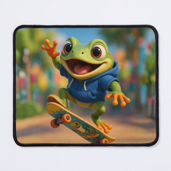 Item preview, Skater Tree Toad designed and sold by Sillytoe.