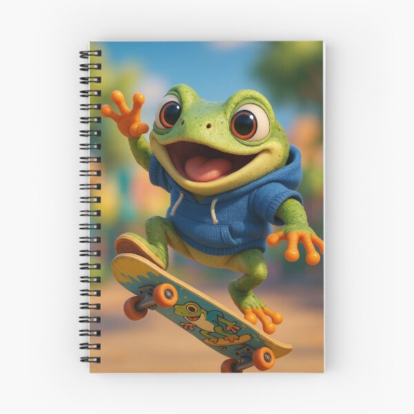Item preview, Skater Tree Toad designed and sold by Sillytoe.