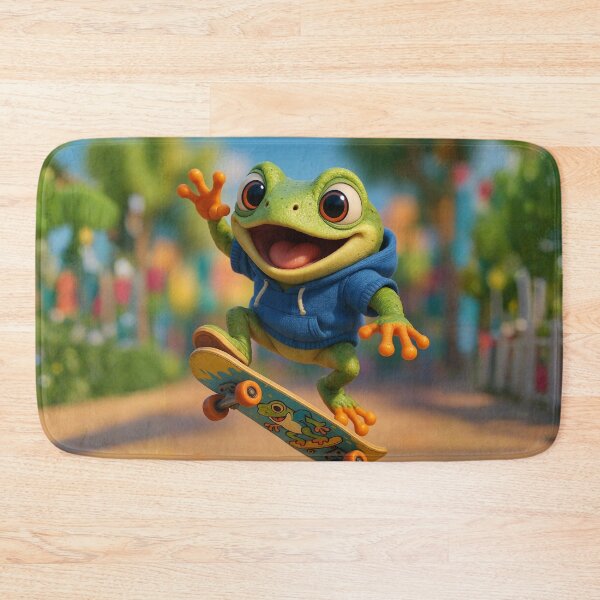 Item preview, Skater Tree Toad designed and sold by Sillytoe.