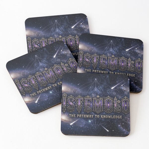 Item preview, Epistemology Cosmic Galaxy Design: Words designed and sold by Uniqueartai.