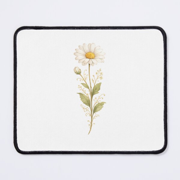 Item preview, Seamless Daisy Pattern | Soft Cottagecore Wildflower Botanical Repeat Design designed and sold by Joyfulfabric.