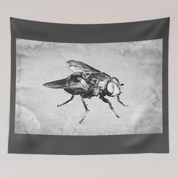Item preview, Green Bottle Fly Dark Macro Entomology Specimen designed and sold by Ghoul Enterprises.