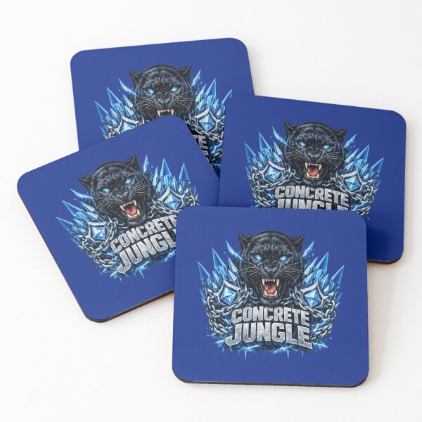 Item preview, Concrete Jungle Panther Diamond Crystals Ice Chains Apparel designed and sold by Xemora.