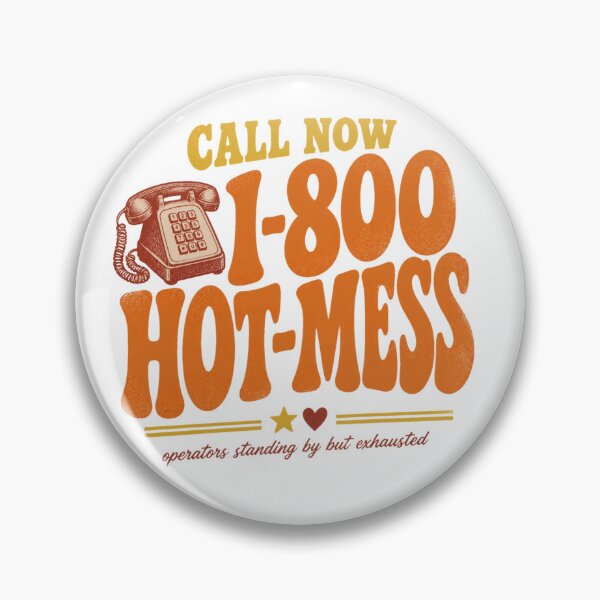Item preview, 1-800-HOT-MESS Funny Mom Shirt — Retro 70s Mama Tee Mother's Day Gift Mom Life designed and sold by Notecrea.