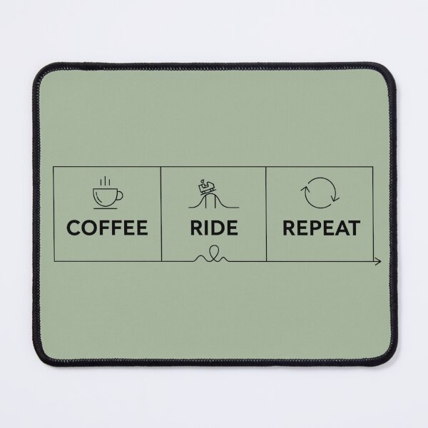 Item preview, Coffee Ride Repeat – Theme Park Roller Coaster Icons designed and sold by Coaster Culture Industries.