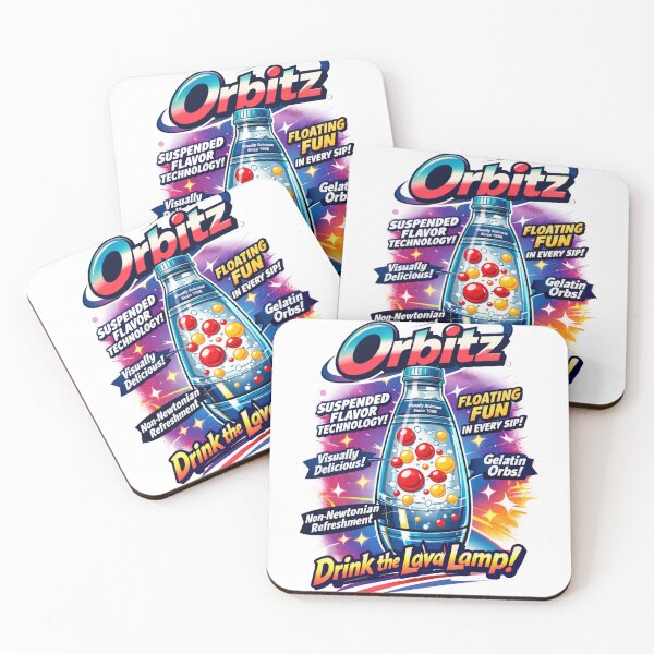 Item preview, Orbitz - The Non-Newtonian Nebula designed and sold by CerealBoxInk.