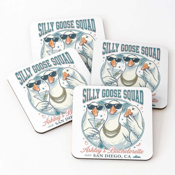 Item preview, Silly Goose Squad Bachelorette Party Vibes designed and sold by colorsartss.