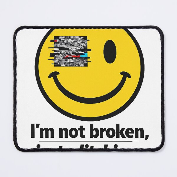 Item preview, Tracking Error Smile designed and sold by CerealBoxInk.