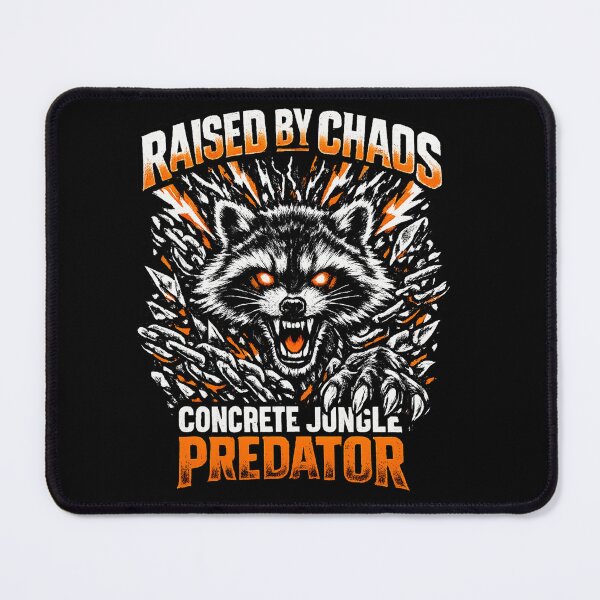 Item preview, Concrete Jungle Predator Raccoon Claw Breaking Chains Aesthetic designed and sold by Xemora.
