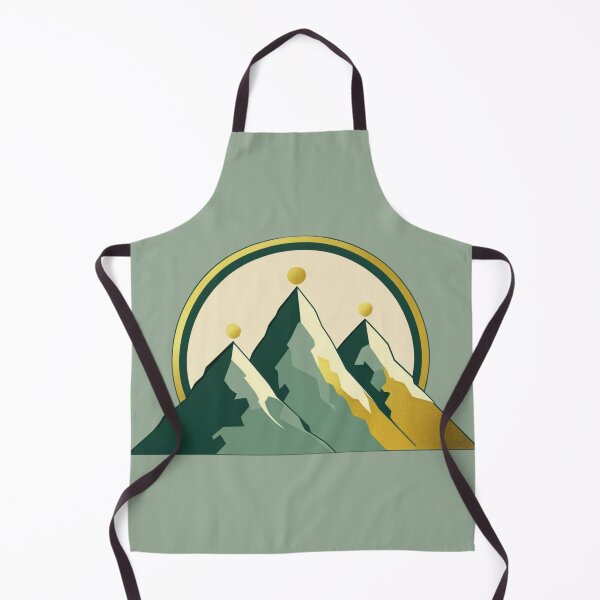 Item preview, Retro Stylized Mountains designed and sold by surlycakes.