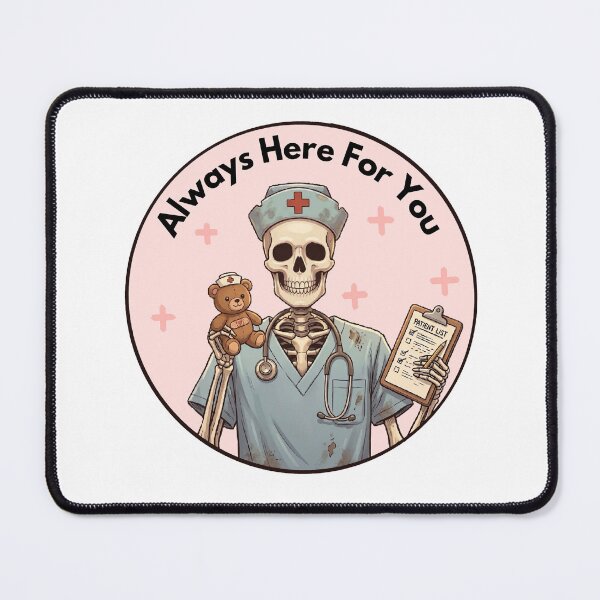 Item preview, Always Here For You Nurse Humour designed and sold by PaigePolyArt.