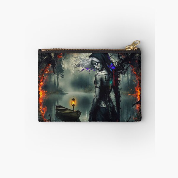 Item preview, The Dark Mirror: Gothic Skulls and Fire designed and sold by Insomnia Art Designs.