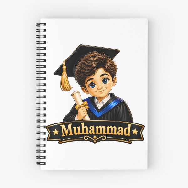 Item preview, Cute Kindergarten Graduation Boy Muhammad Class of 2026 Gift designed and sold by JoyPopSticker.