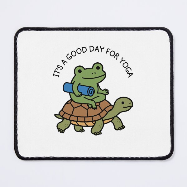 Item preview, International Yoga Day June 21 Funny Pilates and Yoga Frog Pose designed and sold by gunaone-design.