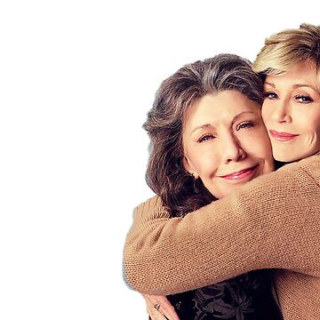 Artwork thumbnail, grace and frankie hug by ejpearllim