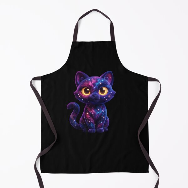 Item preview, Nyx - The Cosmic Nebula Cat Spirit Sticker designed and sold by NativeHue Oficial.