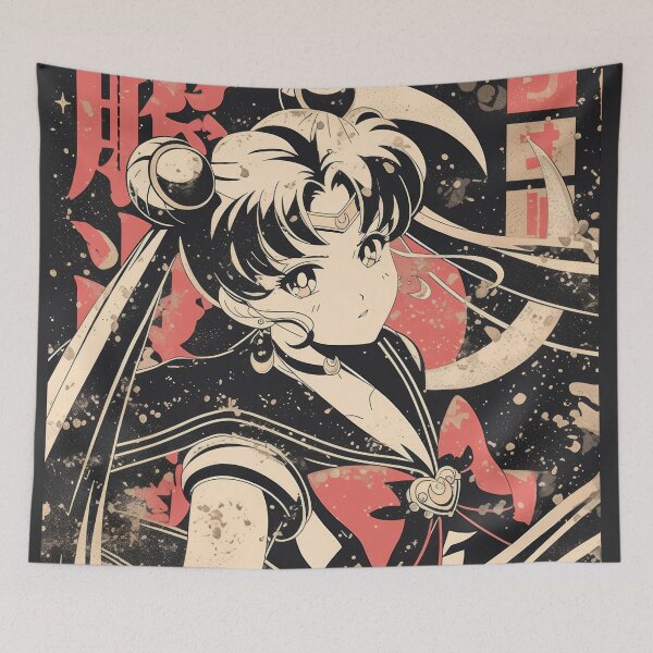 Item preview, Duotone Sailor Moon Poster  designed and sold by AnimeArsenalPrints.