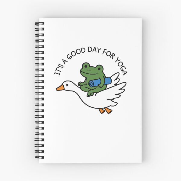 Item preview, International Yoga Day June 21 Funny Frog It's A Good Day For Yoga For Yoga Lover designed and sold by gunaone-design.