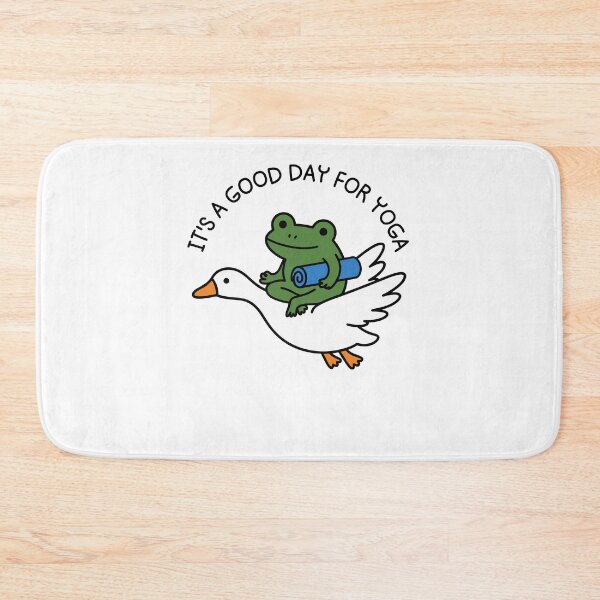Item preview, International Yoga Day June 21 Funny Frog It's A Good Day For Yoga For Yoga Lover designed and sold by gunaone-design.