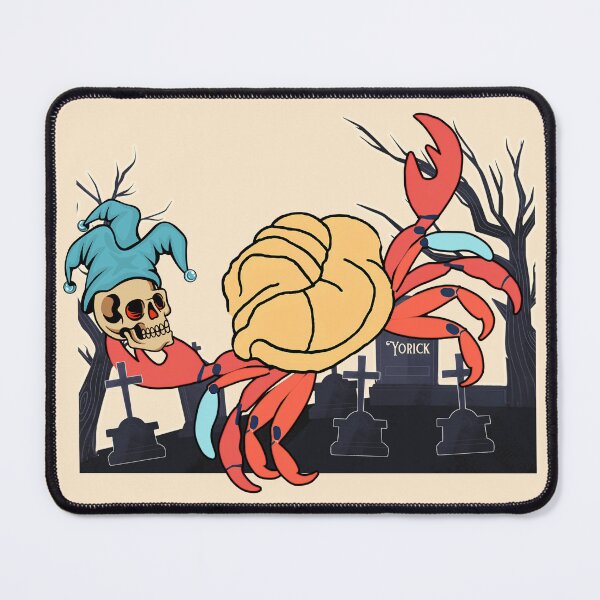 Item preview, Crab and Jester Skull designed and sold by surlycakes.
