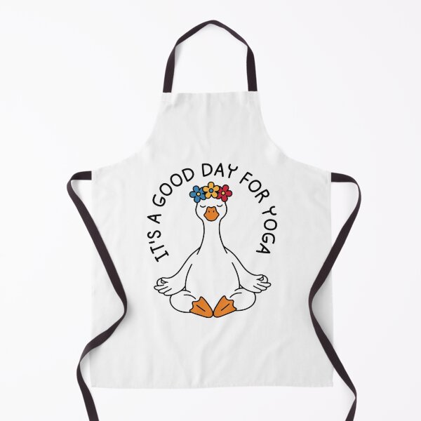 Item preview, It's A Good Day For Yoga Funny International Yoga Day June 21 Cute Goose Yoga Lover designed and sold by gunaone-design.