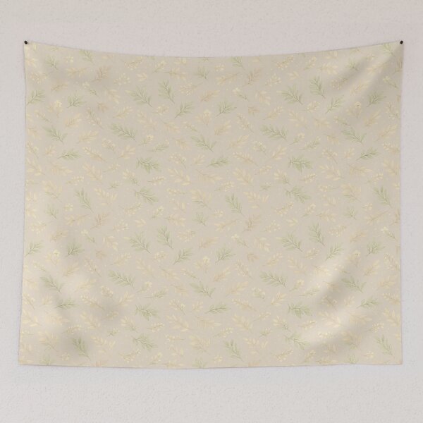 Item preview, simple leaves warm ivory beige  designed and sold by sabahdesign.