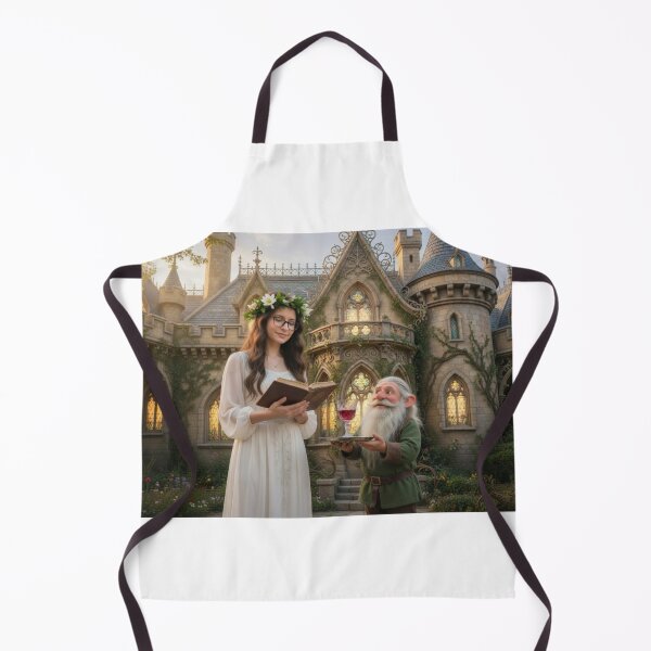 Item preview, Mermaid Reading in a Fairy Tale Castle designed and sold by pasalagabriela.