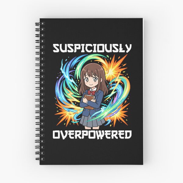 Item preview, ANIME - SUSPICIOUSLY OVERPOWERED designed and sold by KEF Custom.