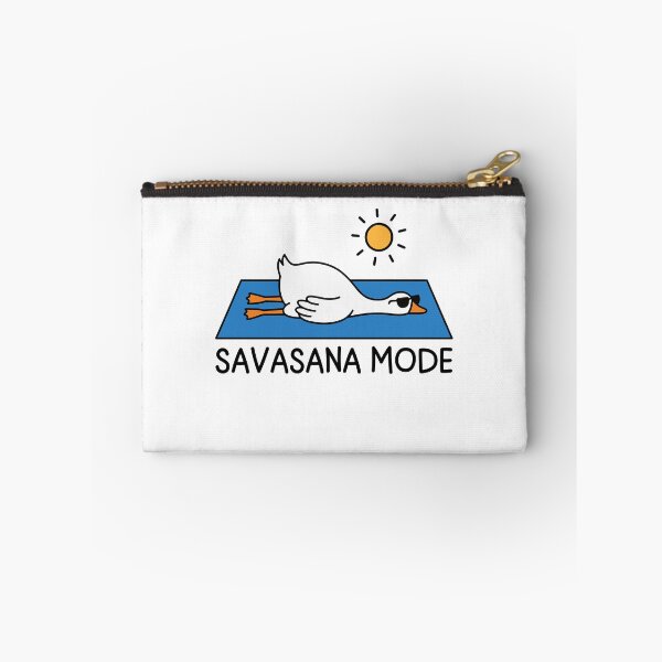 Item preview, Savasana Mode Yoga Goose Pose Funny International Yoga Day designed and sold by gunaone-design.