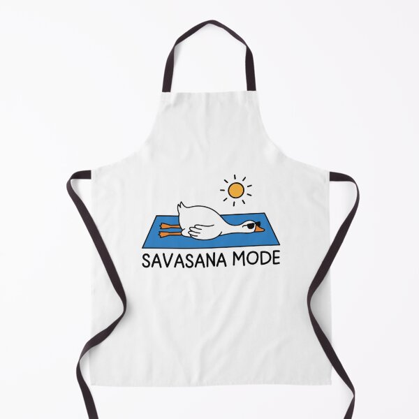 Item preview, Savasana Mode Yoga Goose Pose Funny International Yoga Day designed and sold by gunaone-design.
