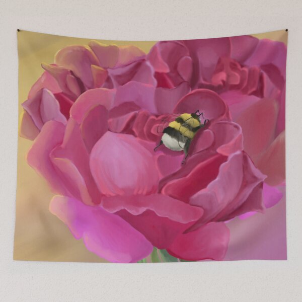 Item preview, Abeja melífera rosa designed and sold by AnnasBelle.