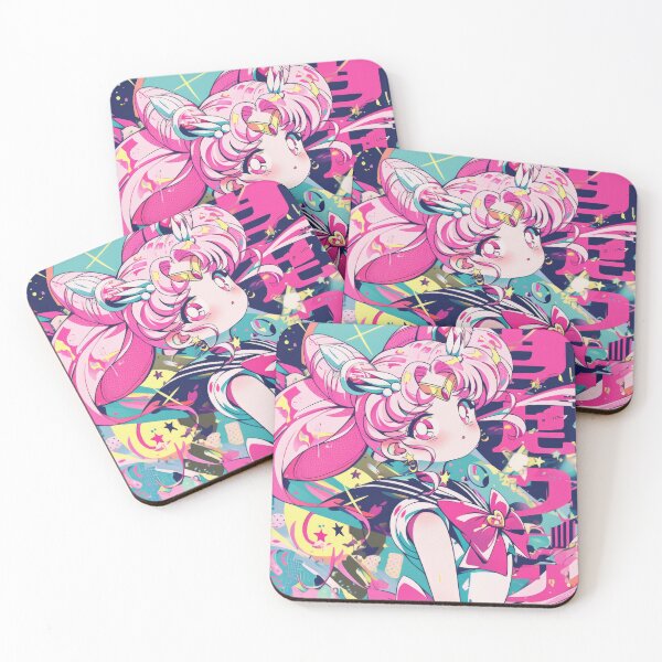 Item preview, Chibiusa Neon Pop Poster  designed and sold by AnimeArsenalPrints.