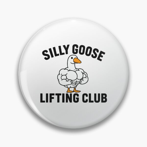 Item preview, Silly Goose Lifting Club Funny Gym Goose Weightlifting Workout Fitness Gym Buddy Gift designed and sold by gunaone-design.