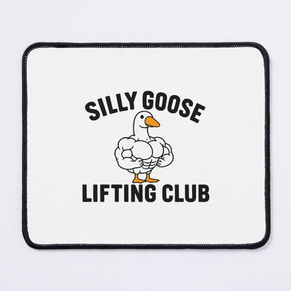 Item preview, Silly Goose Lifting Club Funny Gym Goose Weightlifting Workout Fitness Gym Buddy Gift designed and sold by gunaone-design.