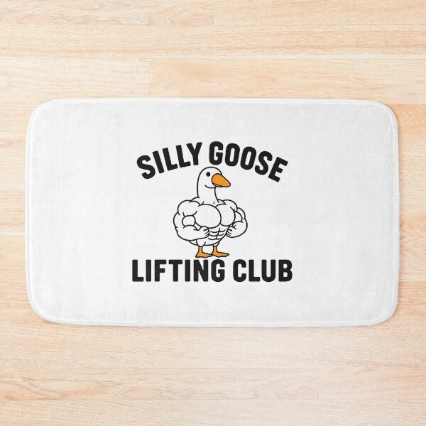 Item preview, Silly Goose Lifting Club Funny Gym Goose Weightlifting Workout Fitness Gym Buddy Gift designed and sold by gunaone-design.