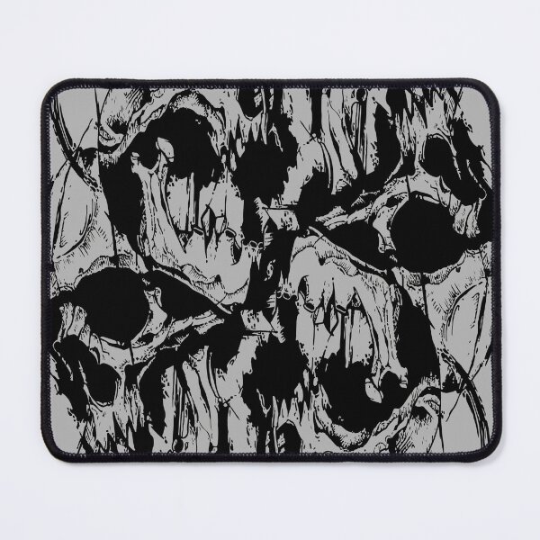 Item preview, Dark Abstract Multiple Skulls Ink Splatter Art designed and sold by RamyGallery.