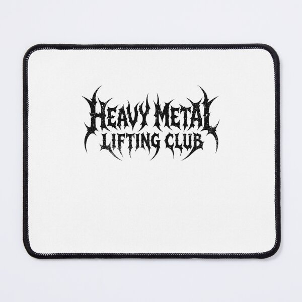Item preview, Heavy Metal Lifting Club Funny Powerlifting weight lifter designed and sold by gunaone-design.