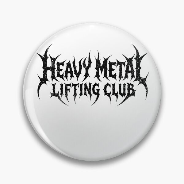Item preview, Heavy Metal Lifting Club Funny Powerlifting weight lifter designed and sold by gunaone-design.