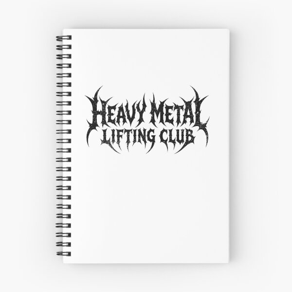 Item preview, Heavy Metal Lifting Club Funny Powerlifting weight lifter designed and sold by gunaone-design.