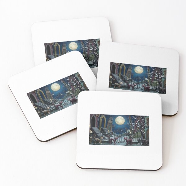 Item preview, Nightlife kitties designed and sold by ArtfulSoules.