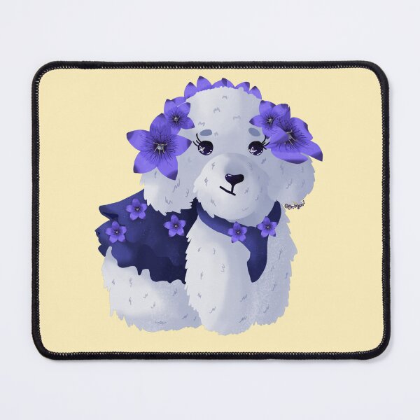 Item preview, Ballon Flower x Bichonfrise  designed and sold by Bre-Bug-242.