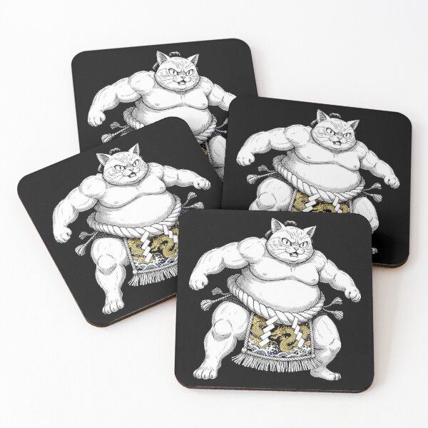 Item preview, Sumo Cat Yokozuna Japan designed and sold by BluecidDesign.