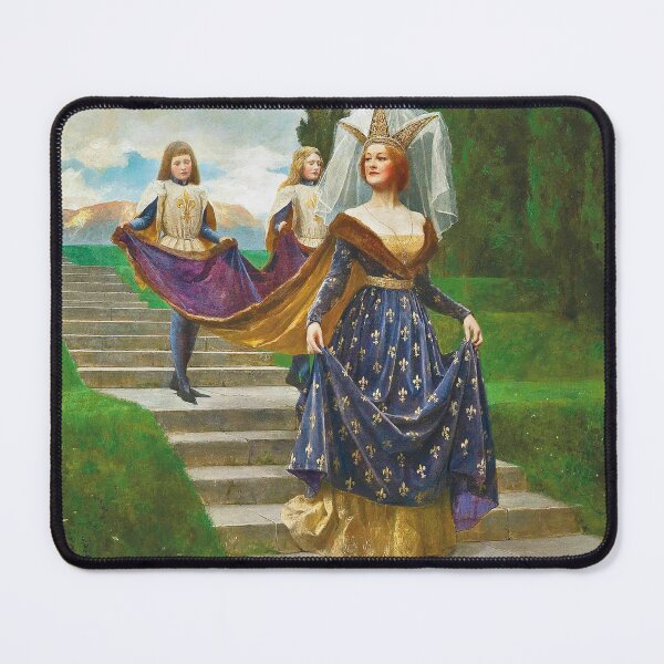 Item preview, A Great Lady, c. 1910 by John Collier designed and sold by Cat Lady Designs.