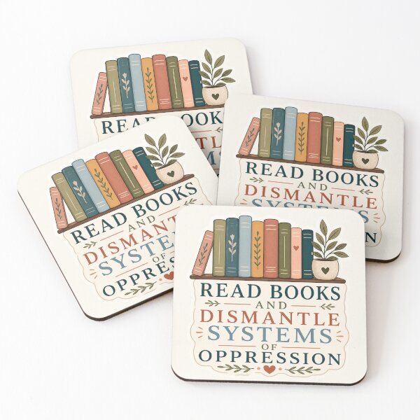 Item preview, Read Books and dismantle systems of oppression designed and sold by ᴛʜᴇ ᴛɪɴʏ Qᴜɪʀᴋ ᴄᴏ..