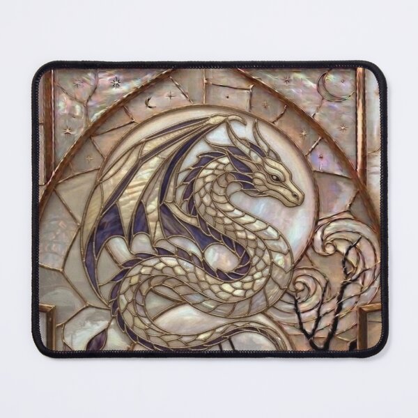 Item preview, Celestial Stained Glass of the Night Dragon designed and sold by BriSher.