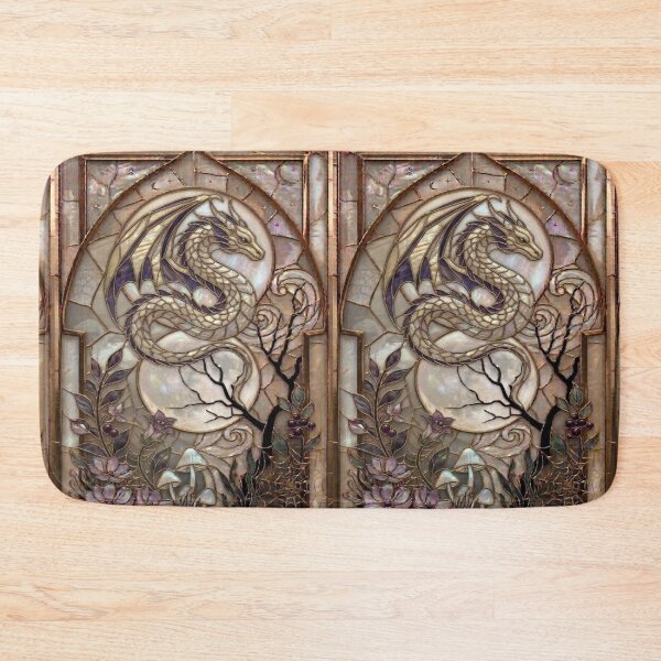 Item preview, Celestial Stained Glass of the Night Dragon designed and sold by BriSher.
