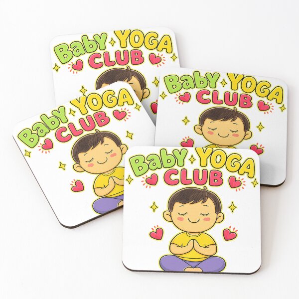 Item preview, Baby Yoga Club Cute Meditation Cartoon Shirt designed and sold by FEEL GOOD CLUB DESIGNS.