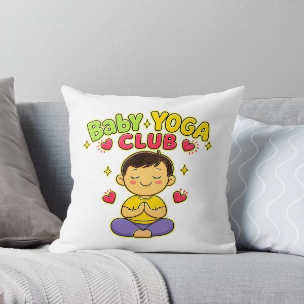Item preview, Baby Yoga Club Cute Meditation Cartoon Shirt designed and sold by FEEL GOOD CLUB DESIGNS.