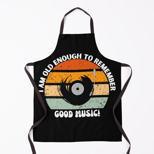 Item preview, I Am Old Enough To Remember Good Music Retro Design designed and sold by DesignsForThee.