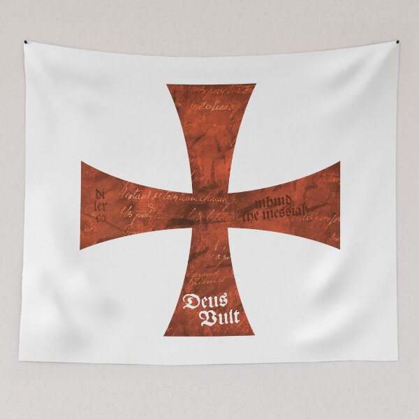 Item preview, Deus Vult __ Rusted Cross designed and sold by DiLerca.